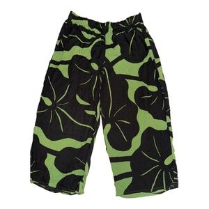 Simply Sisters Hawaii Wide Leg Cropped Pants L